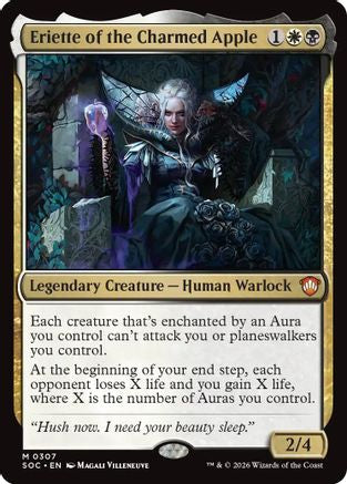 Eriette of the Charmed Apple (SOC-307) - Commander: Secrets of Strixhaven-1