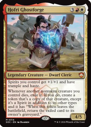 Hofri Ghostforge (SOC-314) - Commander: Secrets of Strixhaven-1