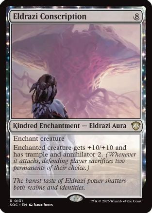 Eldrazi Conscription (SOC-131) - Commander: Secrets of Strixhaven-1