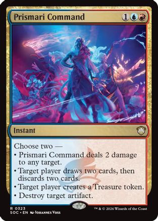 Prismari Command (SOC-323) - Commander: Secrets of Strixhaven-1