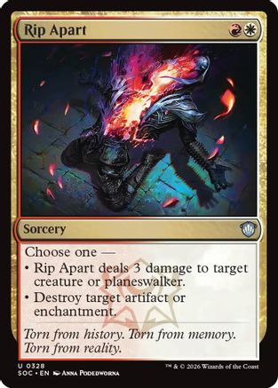 Rip Apart (SOC-328) - Commander: Secrets of Strixhaven-1