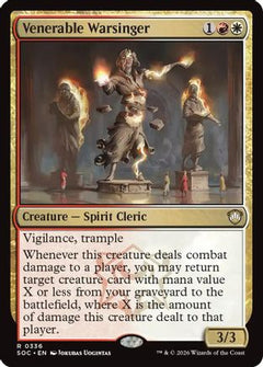 Venerable Warsinger (SOC-336) - Commander: Secrets of Strixhaven-1