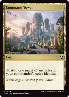Command Tower (SOC-129) - Commander: Secrets of Strixhaven-1