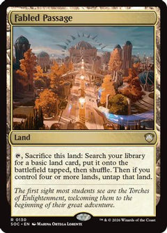 Fabled Passage (SOC-130) - Commander: Secrets of Strixhaven-1