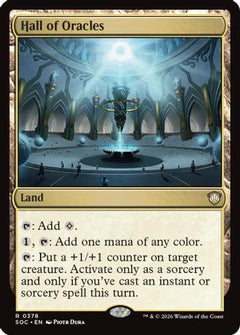 Hall of Oracles (SOC-378) - Commander: Secrets of Strixhaven-1