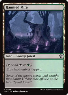 Haunted Mire (SOC-379) - Commander: Secrets of Strixhaven-1