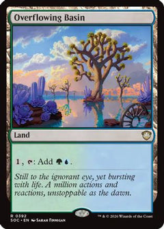 Overflowing Basin (SOC-392) - Commander: Secrets of Strixhaven-1