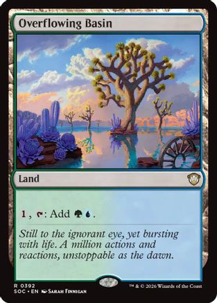 Overflowing Basin (SOC-392) - Commander: Secrets of Strixhaven-1