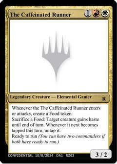 The Caffeinated Runner (UNK-) - Un-Known Event Playtest Cards-1