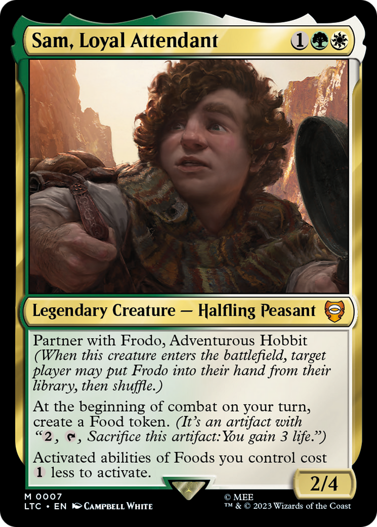 Sam, Loyal Attendant [The Lord of the Rings: Tales of Middle-Earth Commander]-1