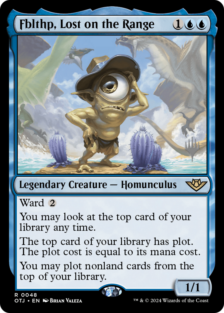 Fblthp, Lost on the Range (Promo Pack) [Outlaws of Thunder Junction Promos]-1