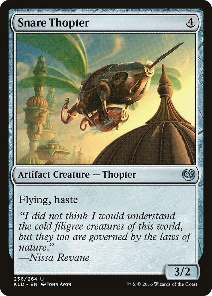 Snare Thopter [Kaladesh]-1