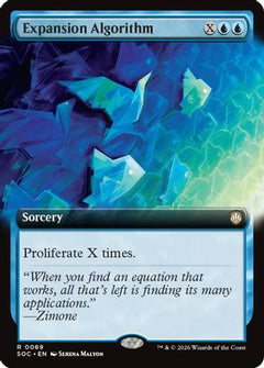 Expansion Algorithm (Extended Art) (SOC-069) - Commander: Secrets of Strixhaven-1