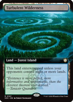 Turbulent Wilderness (Extended Art) (SOC-107) - Commander: Secrets of Strixhaven-1