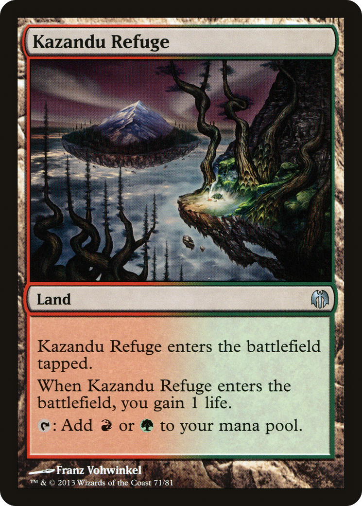 Kazandu Refuge [Duel Decks: Heroes vs. Monsters]-1
