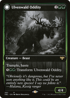 Ulvenwald Oddity (DBL-492) - Innistrad: Double Feature: (Double Faced Transform) Foil-1