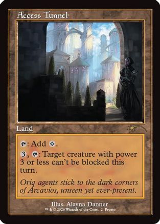 Access Tunnel (Retro Frame) (WPN-002) - WPN & Gateway Promos Foil-1