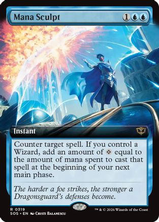 Mana Sculpt (Extended Art) (SOS-319) - Secrets of Strixhaven-1