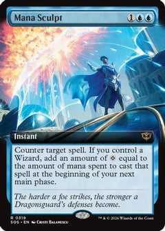 Mana Sculpt (Extended Art) (SOS-319) - Secrets of Strixhaven Foil-1