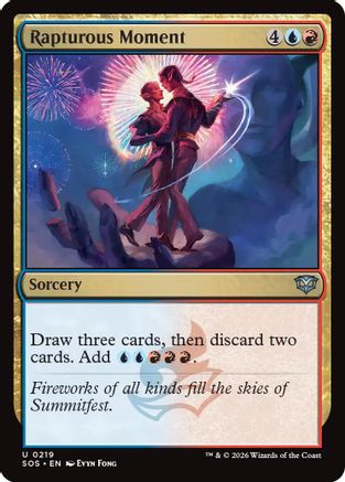 Rapturous Moment (SOS-219) - Secrets of Strixhaven Foil-1