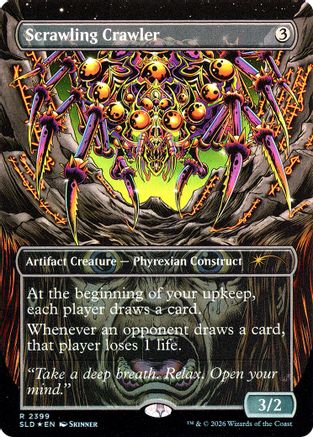 Scrawling Crawler (SLD-2399) - Secret Lair Drop Series Foil-1