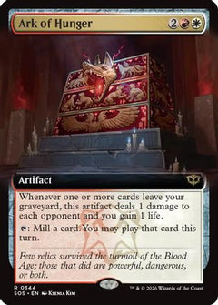 Ark of Hunger (Extended Art) (SOS-344) - Secrets of Strixhaven-1