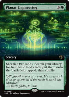 Planar Engineering (Extended Art) (SOS-340) - Secrets of Strixhaven-1