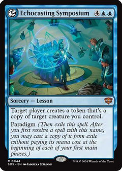 Echocasting Symposium (SOS-044) - Secrets of Strixhaven Foil-1