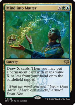 Mind into Matter (SOS-202) - Secrets of Strixhaven Foil-1