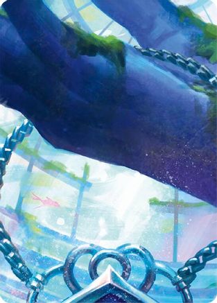 Eye of Ophidia Art Card (Top Center) - Compendium of Rathe - Antiquity Pack Rainbow Foil