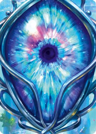 Eye of Ophidia Art Card (Middle Center) - Compendium of Rathe - Antiquity Pack Rainbow Foil-1