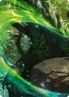 Heart of Fyendal Art Card (Bottom Left) - Compendium of Rathe - Antiquity Pack Rainbow Foil-1