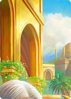 Riches of Tropal-Dhani Art Card (Top Left) - Compendium of Rathe - Antiquity Pack Rainbow Foil-1