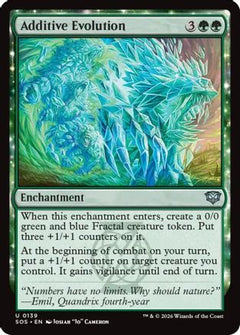 Additive Evolution (SOS-139) - Secrets of Strixhaven Foil-1