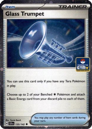 Glass Trumpet (Gym Stamp Asia Exclusive) 135  - Holofoil Miscellaneous Cards & Products - Uncommon-1