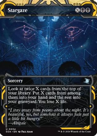 Stargaze (SOA-034) - Secrets of Strixhaven: Mystical Archive-1