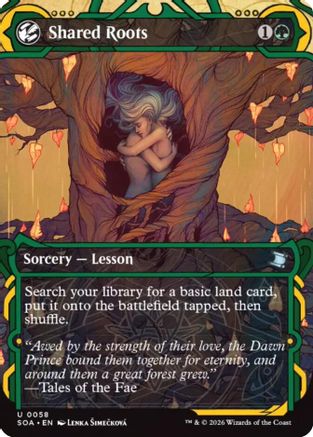 Shared Roots (SOA-058) - Secrets of Strixhaven: Mystical Archive-1