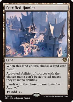 Petrified Hamlet (SOS-259) - Secrets of Strixhaven Foil-1