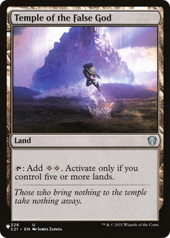 Temple of the False God [Secret Lair: Heads I Win, Tails You Lose]-1
