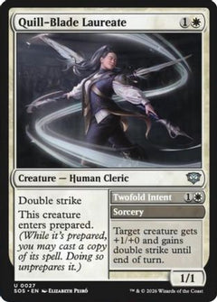 Quill-Blade Laureate (SOS-027) - Secrets of Strixhaven-1