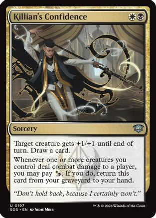Killian's Confidence (SOS-197) - Secrets of Strixhaven Foil-1