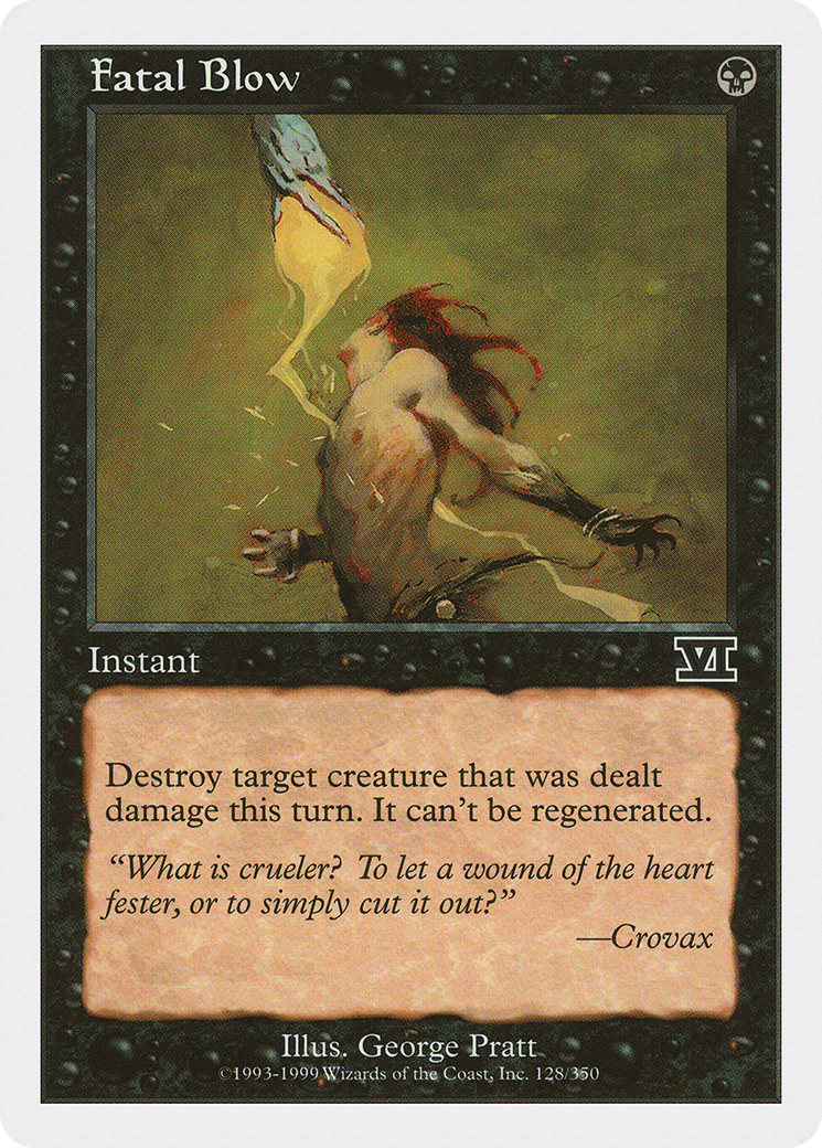 Fatal Blow [Classic Sixth Edition]-1