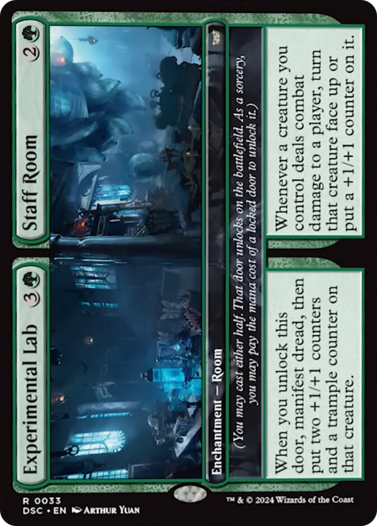 Experimental Lab // Staff Room [Duskmourn: House of Horror Commander]-1