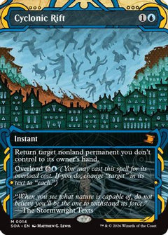 Cyclonic Rift (SOA-014) - Secrets of Strixhaven: Mystical Archive-1