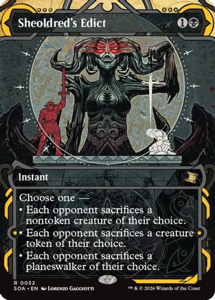 Sheoldred's Edict (SOA-032) - Secrets of Strixhaven: Mystical Archive-1