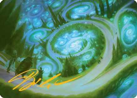 Mathemagics Art Card (Gold-Stamped Signature) (ASSOS-008) - Art Series: Secrets of Strixhaven-1