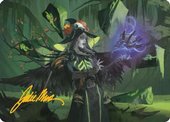 Emeritus of Woe Art Card (Gold-Stamped Signature) (ASSOS-010) - Art Series: Secrets of Strixhaven-1