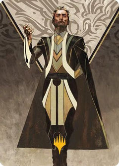 Ral Zarek, Guest Lecturer Art Card (Gold-Stamped Planeswalker Symbol) (ASSOS-027) - Art Series: Secrets of Strixhaven-1