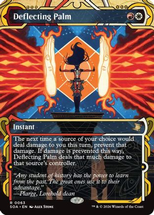 Deflecting Palm (SOA-063) - Secrets of Strixhaven: Mystical Archive-1