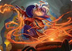 Goblin Glasswright Art Card (Gold-Stamped Planeswalker Symbol) (ASSOS-013) - Art Series: Secrets of Strixhaven-1